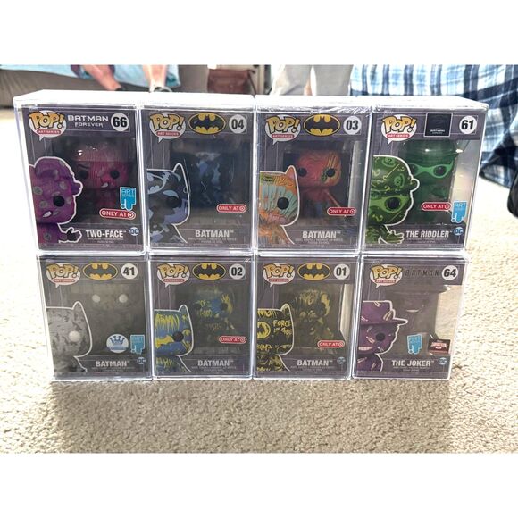 Funko Pop Batman Art Series Bundle (8 Figures) – Target Exclusives - Picture 1 of 1